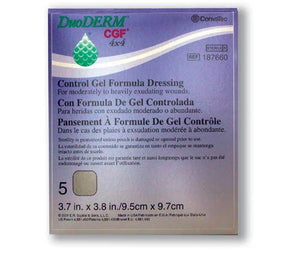 Duoderm Gcf Control Gel Formula Dressing 4  X 4  Bx/5